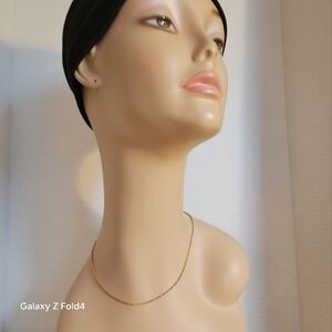 14 K Gold...Elegant Gold Necklace